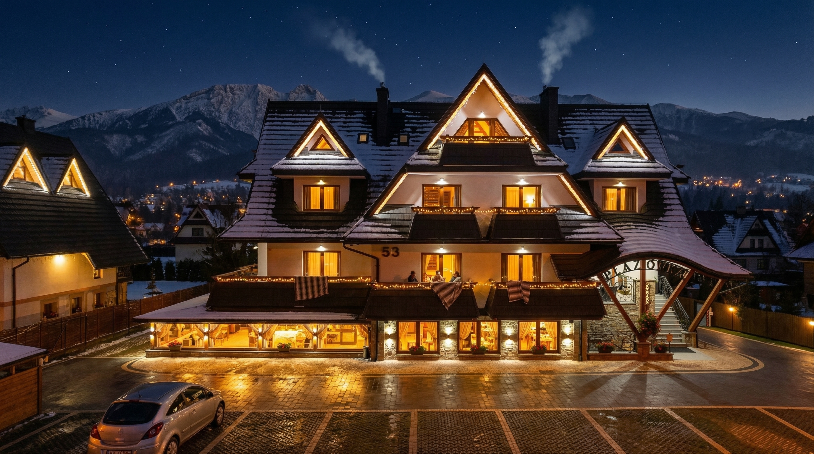 Nocleg w Centrum Zakopanego z Parkingiem | Willa Płazówka