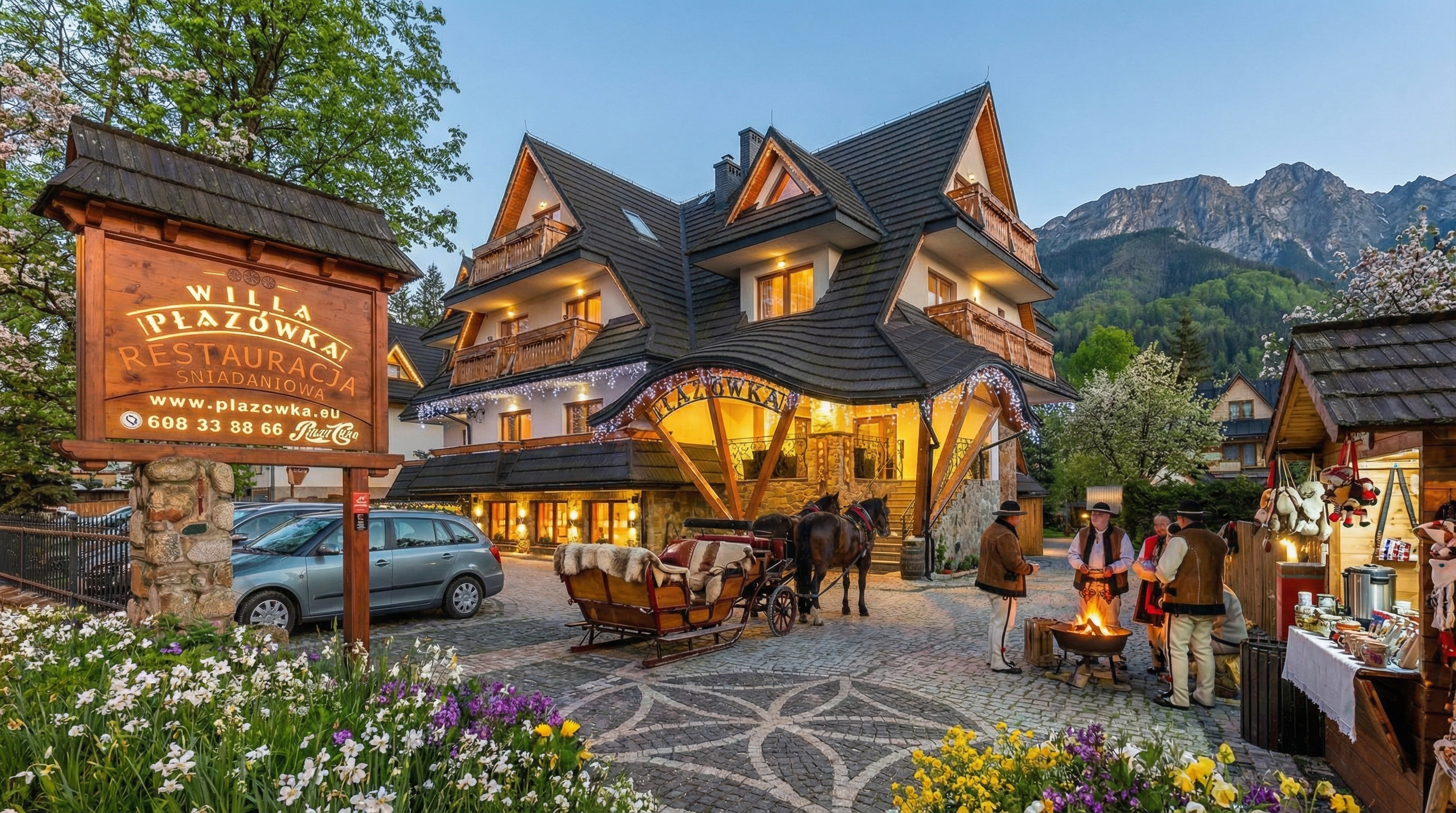 Zakopane w maju: cisza w górach w Willi Płazówka