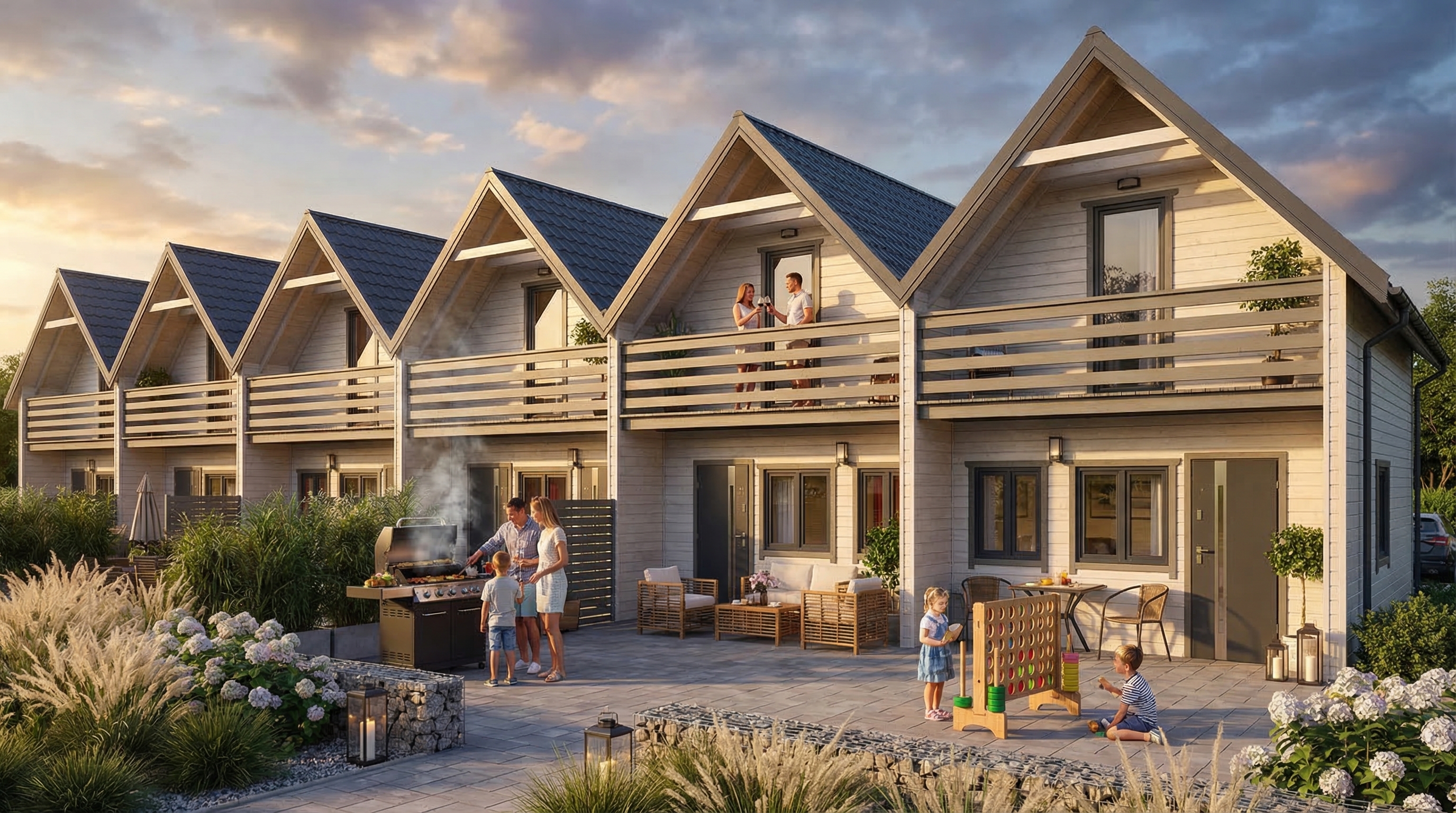 Sarbinowo Prestige: ucieczka od zgiełku i domki cisza