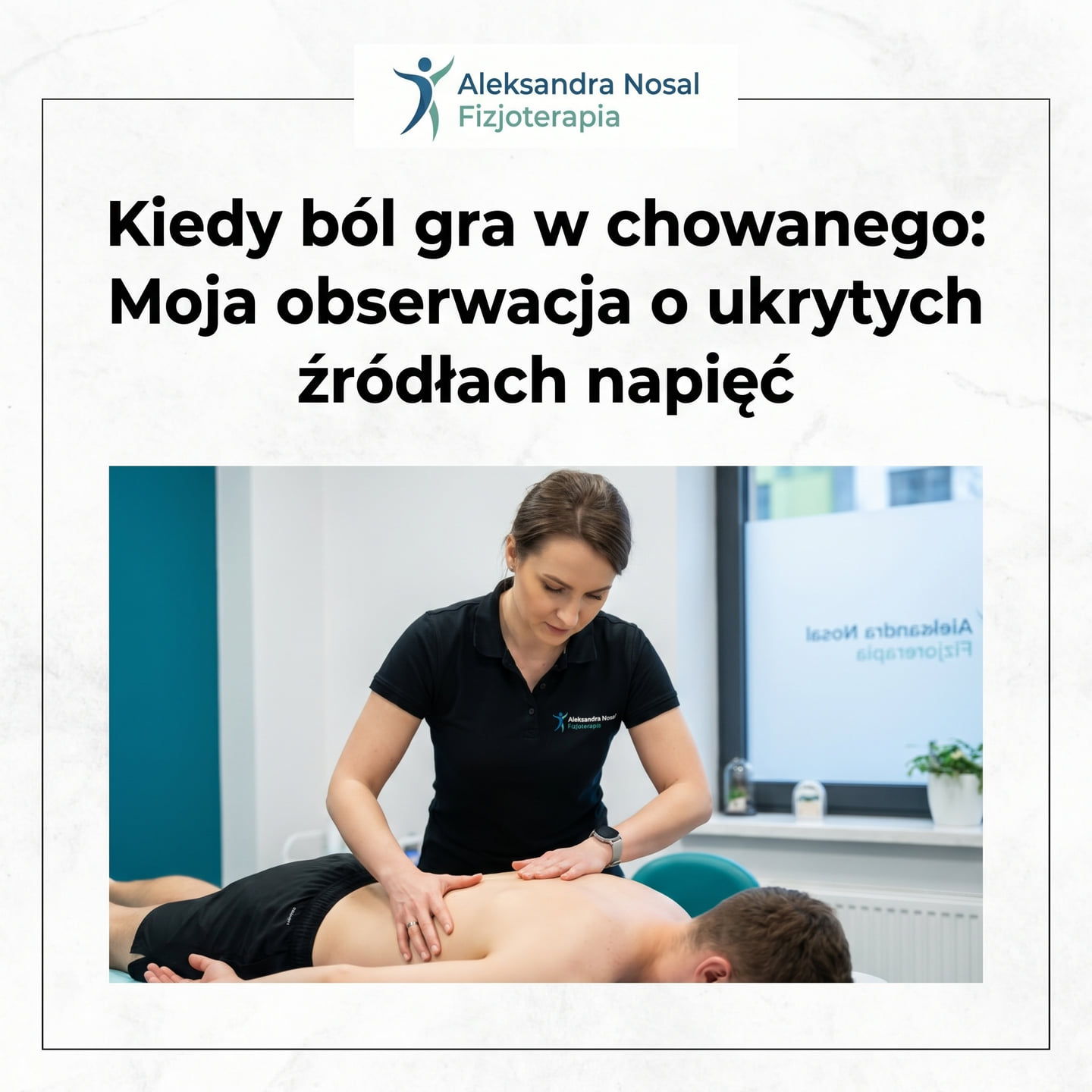Terapia mięśniowo-powięziowa: Odkryj ukryte źródła bólu