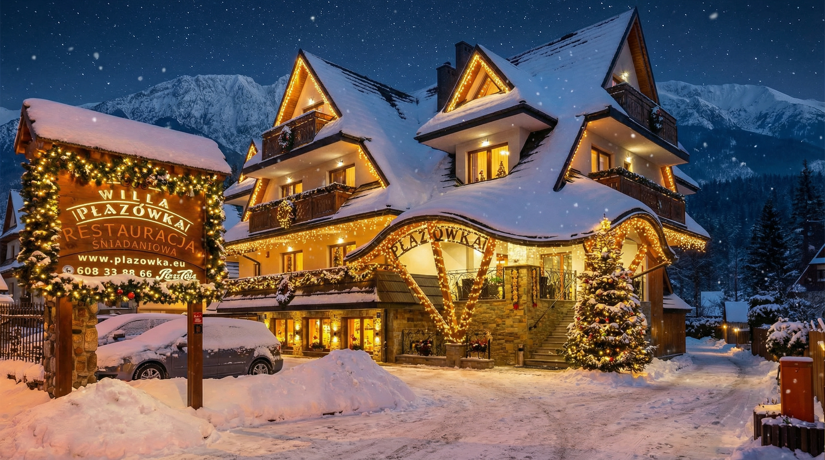 Boże Narodzenie Zakopane – Magiczne Święta w Willi Płazówka