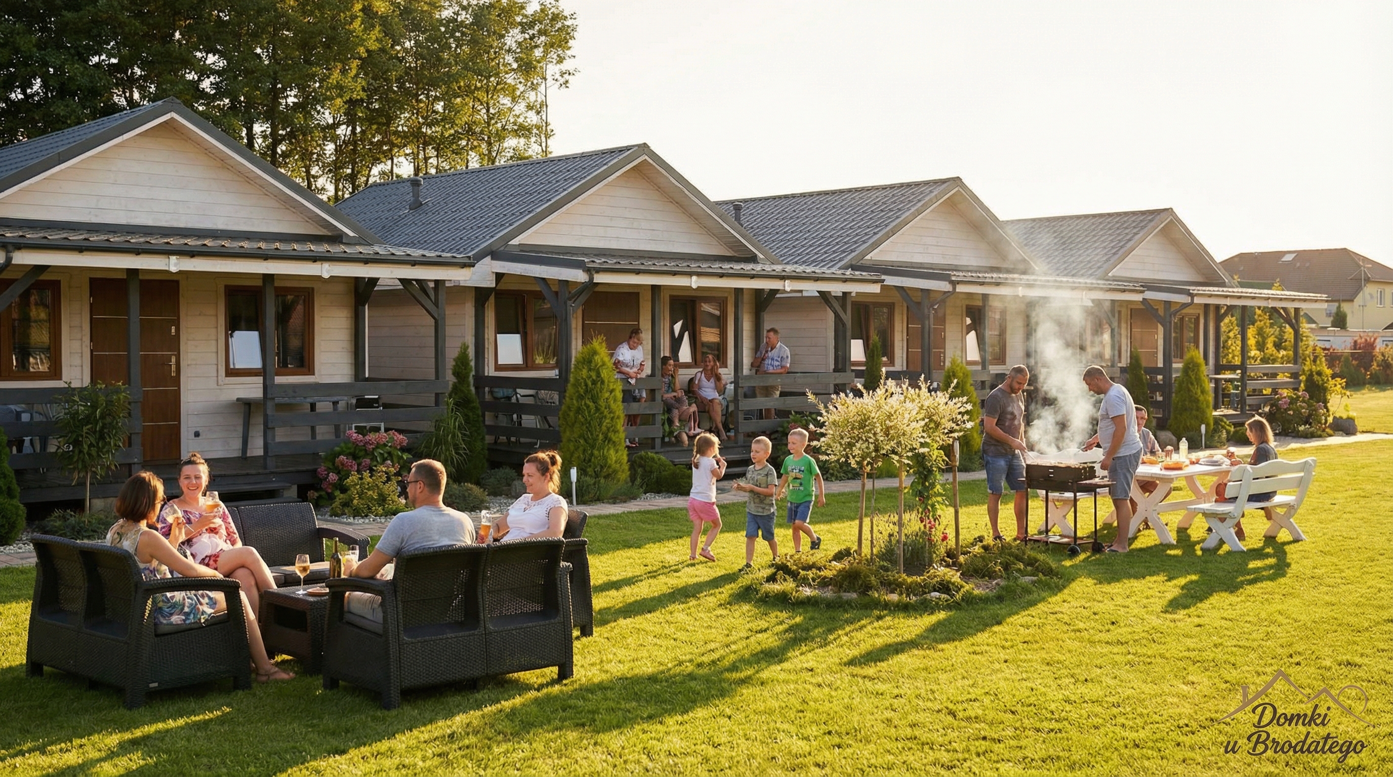 Domki u Brodatego: Idealny rodzinny wypoczynek w Sarbinowie